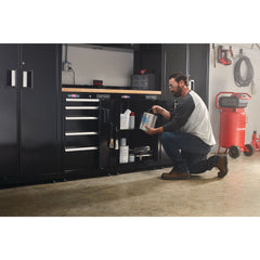 63 in-Wide Welded Metal Storage Suite with Drawer Storage (4 pc)