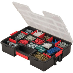 15-Compartment Plastic Small Parts Organizer