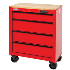 S1000 Series 26-1/2-in Wide 4 Drawer Rolling Workstation