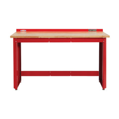 2000 Series Workbench, 6-Foot Wide with Butcher Block Top, Customizable